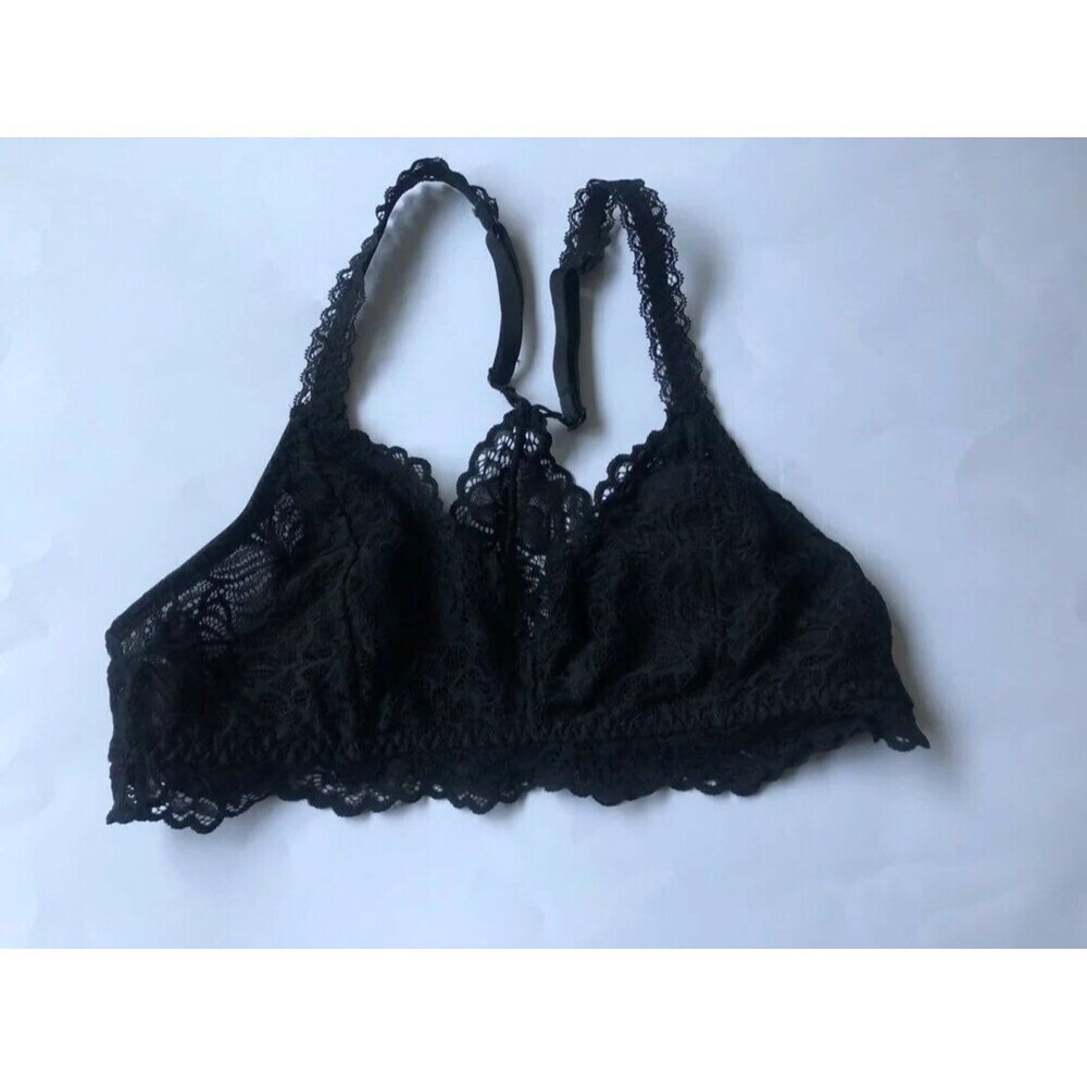 Black Lace Bralette L